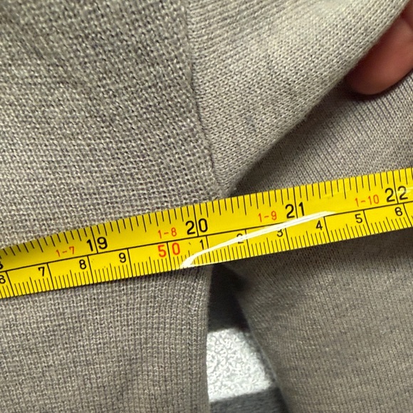 MM.LAFLEUR Women’s Open Front Midi Cardigan WOOL‎ SILK CASHMERE Luxe XL Lounge - Picture 10 of 11